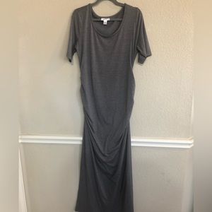 Motherhood Maternity 3/4 sleeve, maxi dress